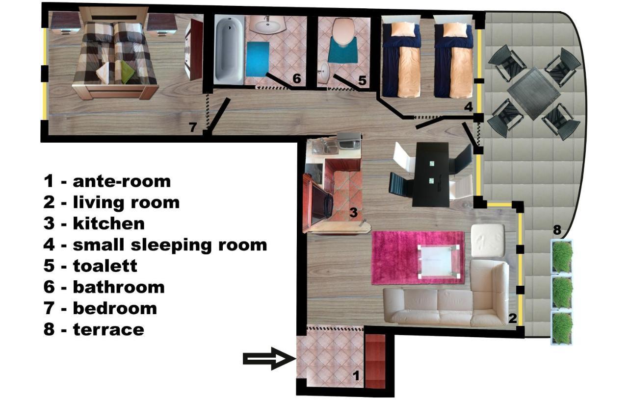 Merry&Car - Huge Balcony + Living Room + 2Br Budapest Exterior photo